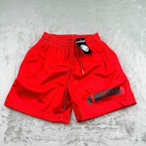 Nineteen99 Red Mesh Athletic Gym Shorts Women's Small